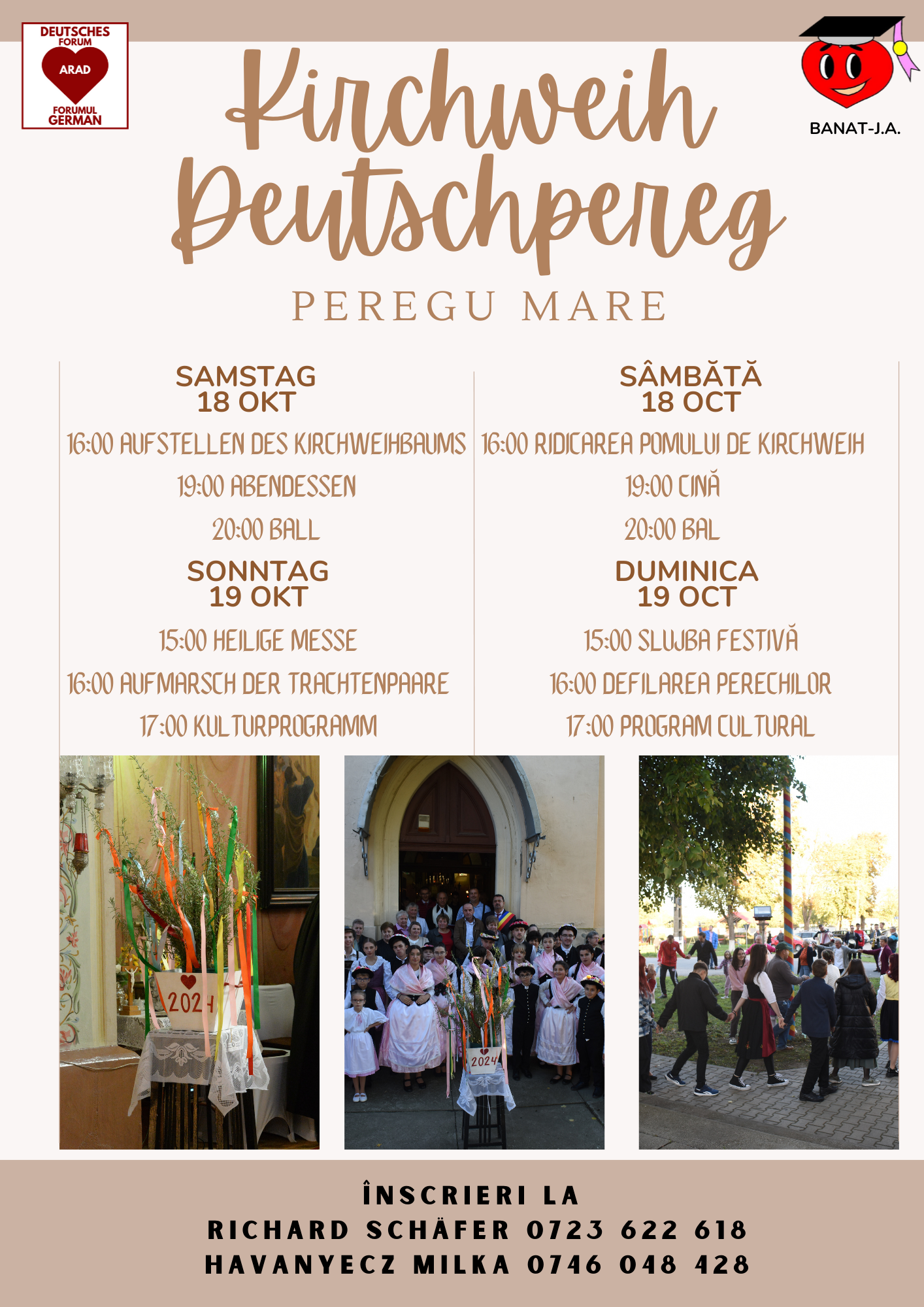 Kirchweih Deutschpereg/Peregu Mare